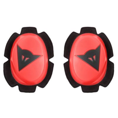 Dainese KNEE PISTA kolenní slidery fluo-červené/černé